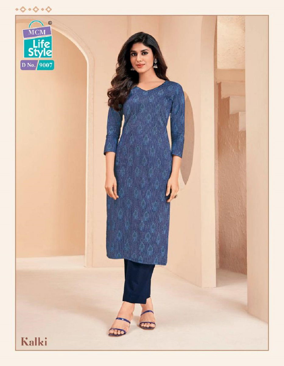 Mcm Kalki Vol 3 Printed Kurtis Catalog